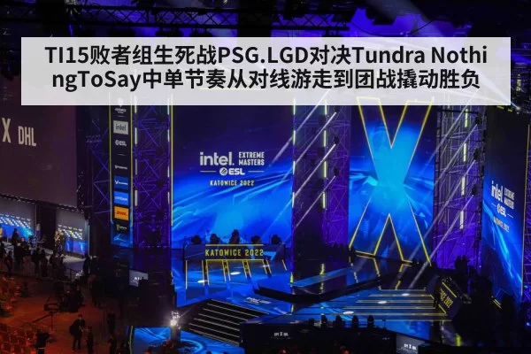 TI15败者组生死战PSG.LGD对决Tundra NothingToSay中单节奏从对线游走到团战撬动胜负